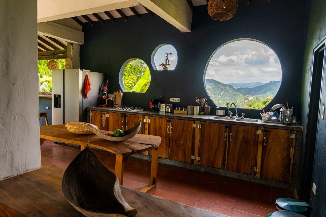 Espacios y naturaleza de Aldea Sabatinga en Manizales